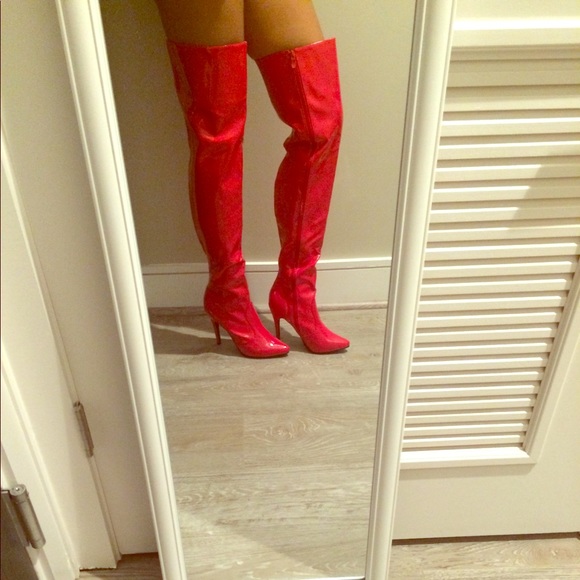 thigh boots size 10